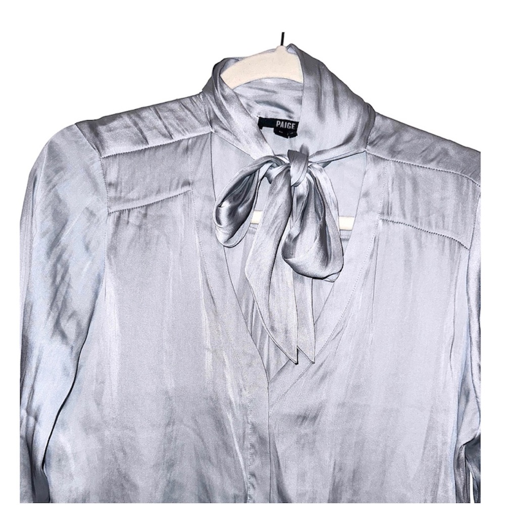 Corp Core Paige Tie Neck Blouse